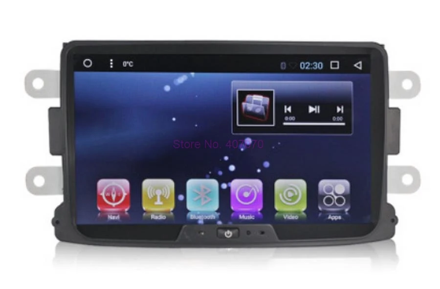 Автомобильный DVD плеер для Dacia Sandero Duster Renault Captur 2 Logan RAM 3G WIFI GPS навигация радио 5 шт. 8