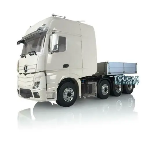 

Металлическое шасси 3Speed LESU 1/14 для салона Hercules Benz, Радиоуправляемый грузовик с бункером двигателя