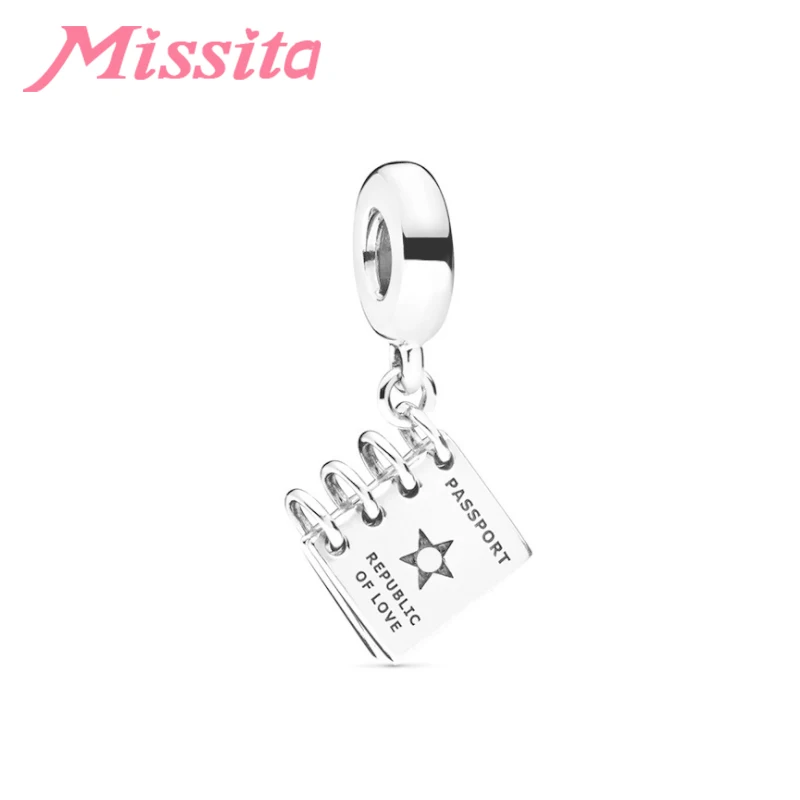 MISSITA 2019 Новая мода Любовь дневник Шарм подходит для бренда шармы браслет DIY
