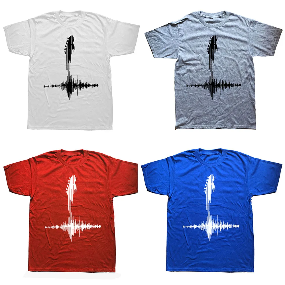 Эволюция человека бас-гитара плеер сердцебиение Мужская футболка басист