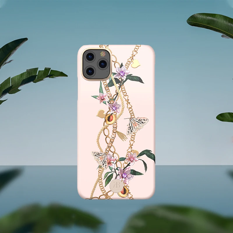 Kingxbar бабочка цветок алмаз чехол для iPhone 11/11 Pro/11 Pro Max задняя крышка Кристалл Стразы жесткий чехол для телефона для женщины