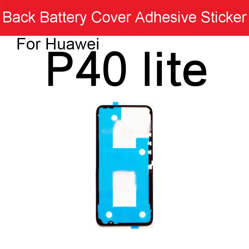 Клейкая лента для задней крышки батарейного отсека Huawei P8 P9 P10 P20 P30 P40 Pro Lite 2017 2 шт. -