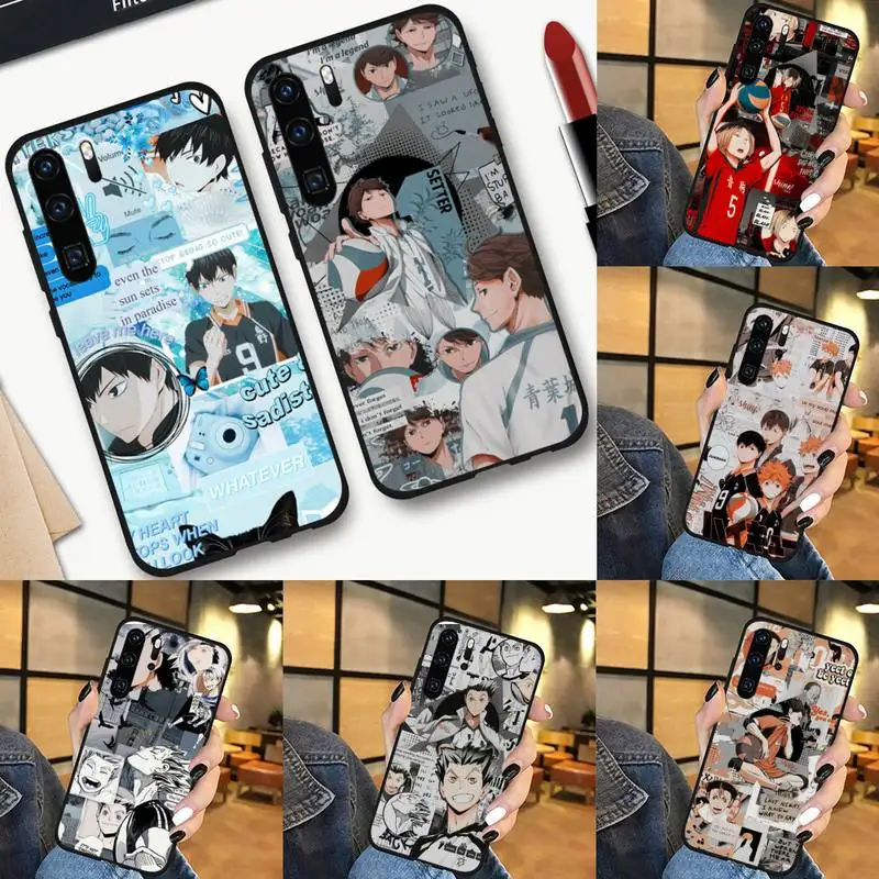 Чехол для телефона с японским аниме постером Haikyuu Huawei NOVA 2 2i 2s 3i 4 4e 5 plus P10 lite 20 P20 pro