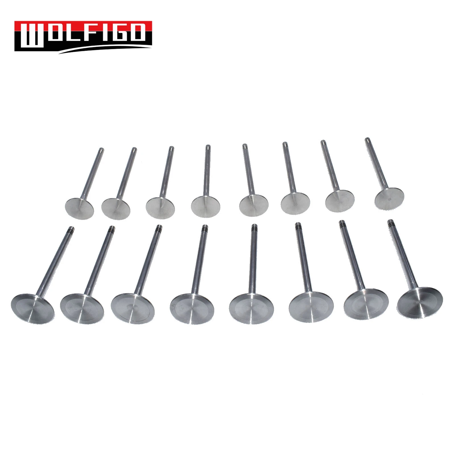 WOLFIGO Впускной Выпускной клапан и шток сальник для VW Golf G-TI тигуан Жук AUDI 06D109601M, 06D 109 601 M, 06D109611H, 036109675A