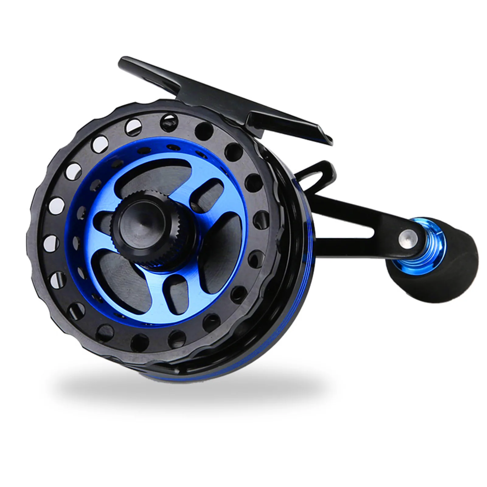 

Ultralight Full Metal Ice Fishing Reel Smooth Left/Right Raft 2.6:1 Fishing Reel Fishing Tackle Fishing Reels for Fishing Pesca