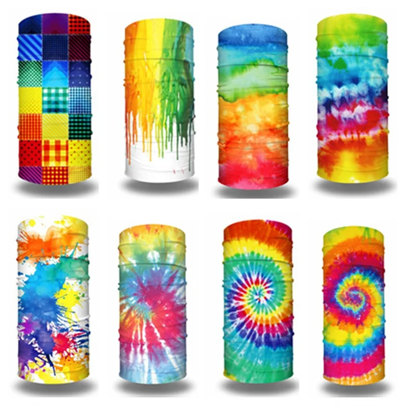 Велосипедная трубка шеи Бандана спортивный ветрозащитный шарф 3D цифровая печать