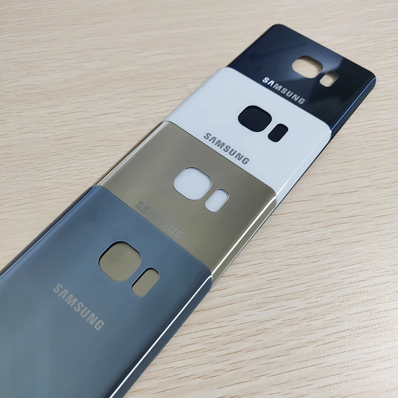 Оригинальная задняя крышка батарейного отсека Samsung Galaxy Note5 Note 5 3D стеклянная