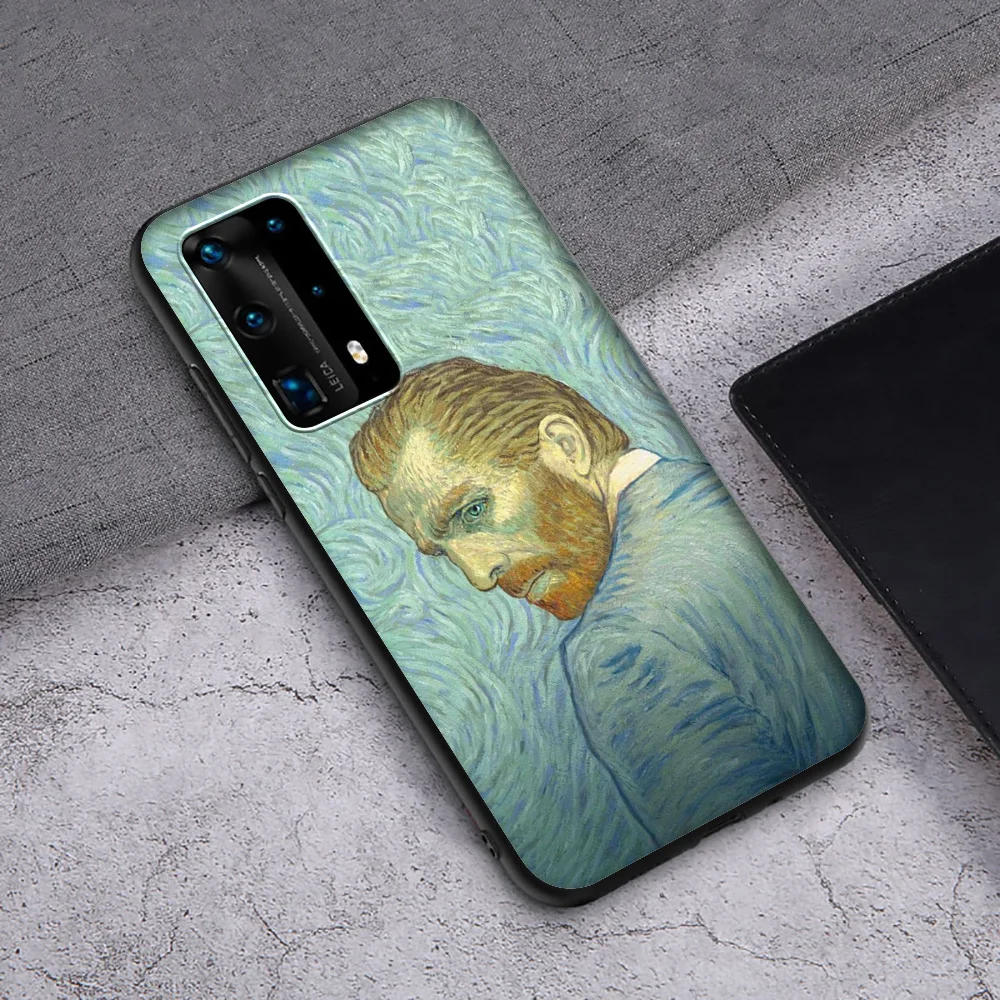 Тонкий чехол Lavaza с изображением Ван Гога звездной ночи для Huawei P8 P9 P10 P20 P30 Y6 Y7 Y9 Lite
