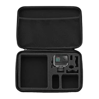 gosear portable nylon hard shell protective travel carrying case storage bag for gopro hero 9 action camera accessories 13x9x2in