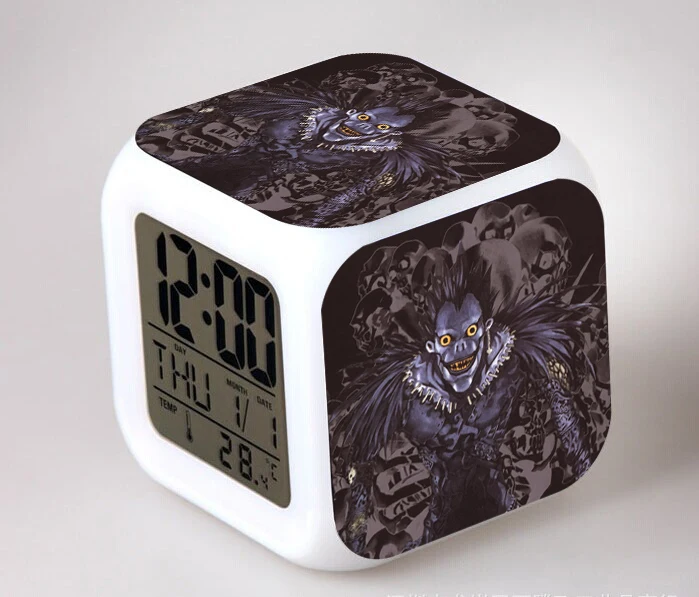 Аниме Death Note Ryuk будильник Ryuuku Yagami Light Killer Misa Amane Mikami Teru PVC цифровые часы