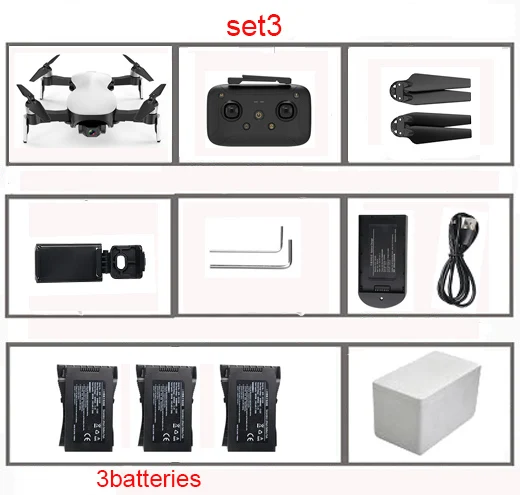 set3 1080P C-FLY Faith Дрон с GPS 5G WiFi FPV 1080 P/4 K HD камера бесщеточный оптический поток RC Квадрокоптер 1200 метров полый Кубок 3 оси Дрон - Цвет: set3 1080P