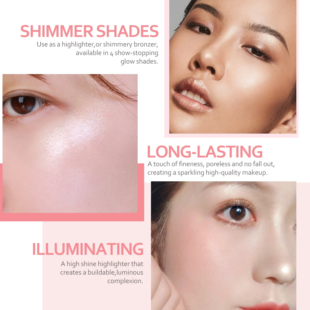 Хайлайтер для лица MINIMELI набор макияжа основа контуринга палитра хайлайтеров