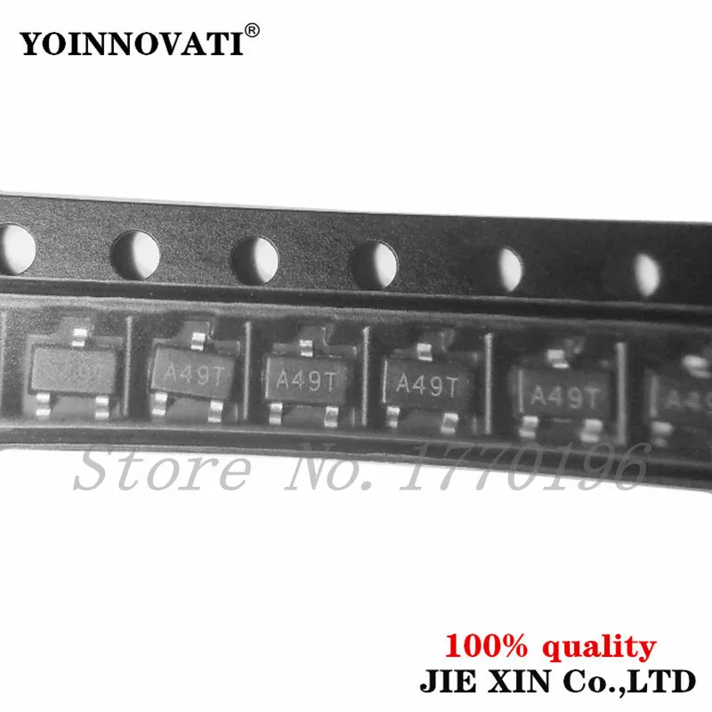 50 шт./лот AO3404 A49T MOSFET N CH 30V 5.8A SOT23 лучшего качества.|Интегральные схемы| |