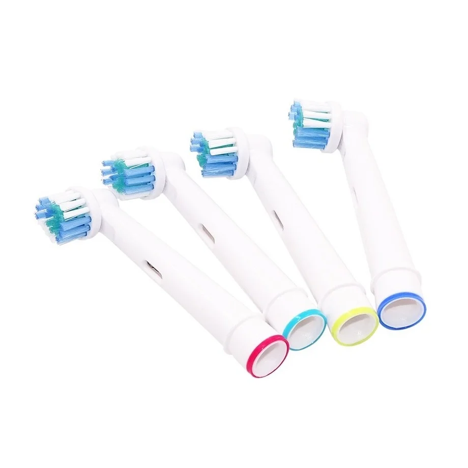 

12pcs Replacement B Cross Floss Action Precision Soft Bristle ElectricToothbrush Heads 4 Color for Oral Cleaning Tools Wholesale
