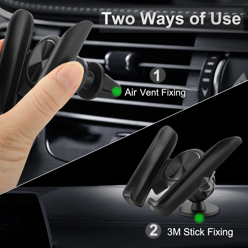 Универсальный гравитационный Автомобильный держатель для телефона поддержка