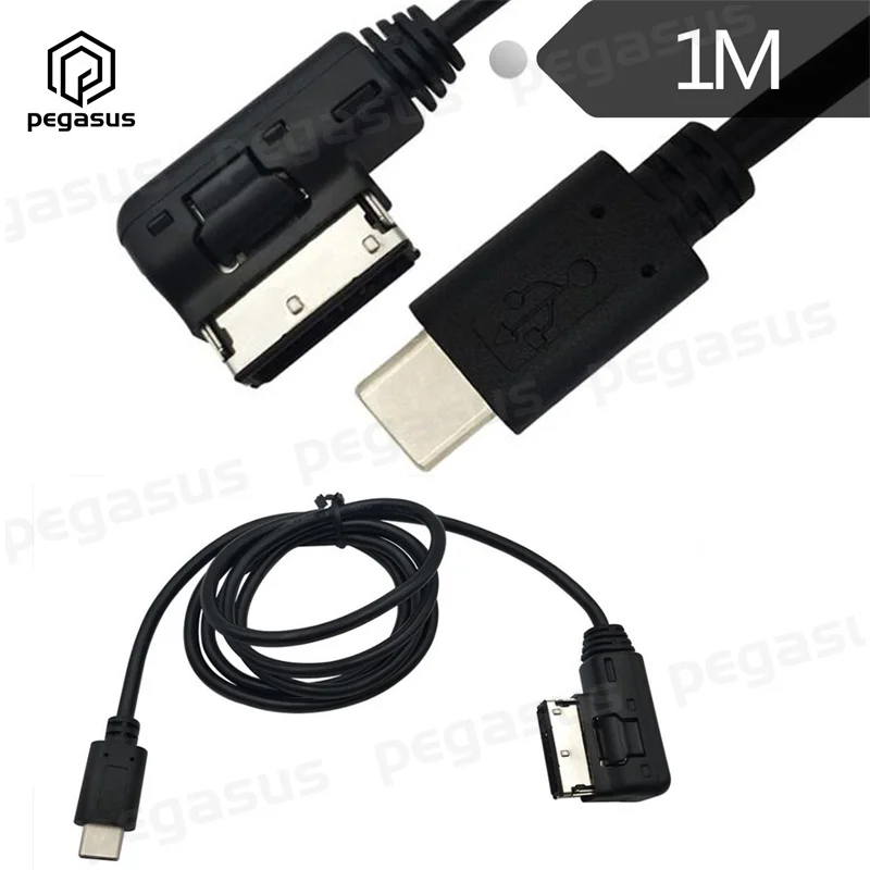 USB 3.1 Type C к медиа в AMI MDI зарядный кабель шнур для VW AUDI Q5 Q7 Macbook | Электроника