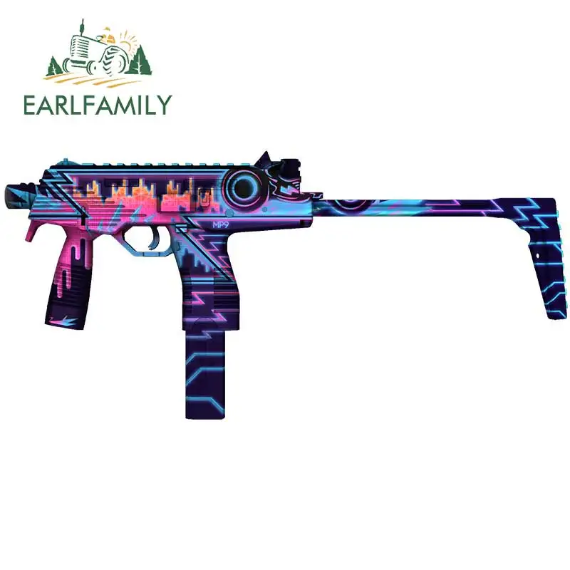 EARLFAMILY 13 см x 6 2 для CSGO Кожа пистолет мотоциклетная машина бампер окно стикер s