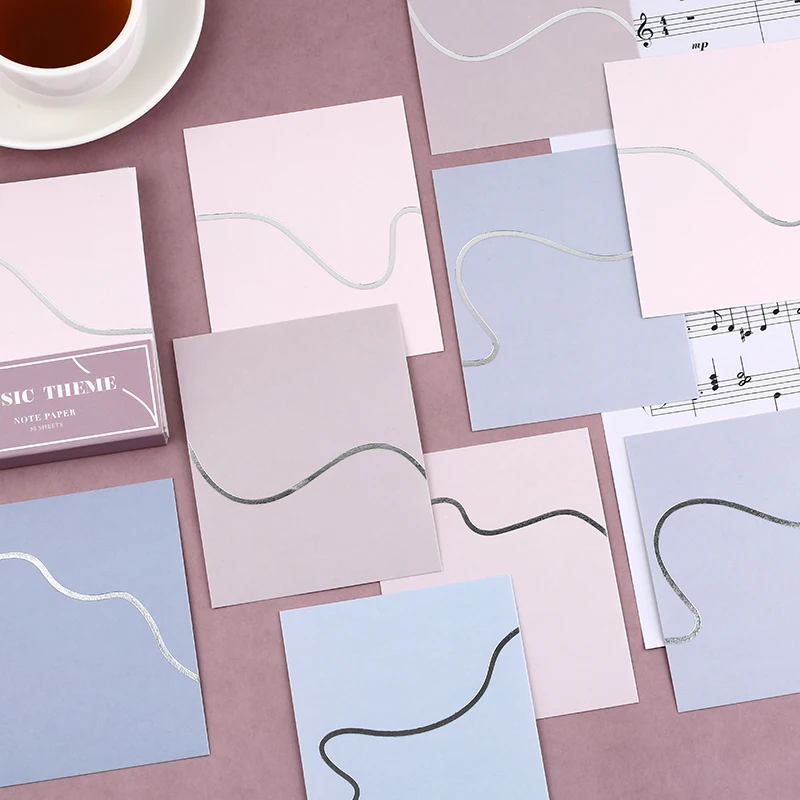 30 листов музыкальная серия &quotСимфония&quot винтажный блокнот Набор стикеров для