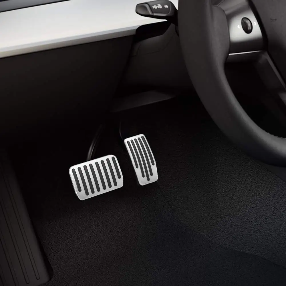 2 шт./компл. для Tesla Model 3 автомобильные нескользящие накладки на педали
