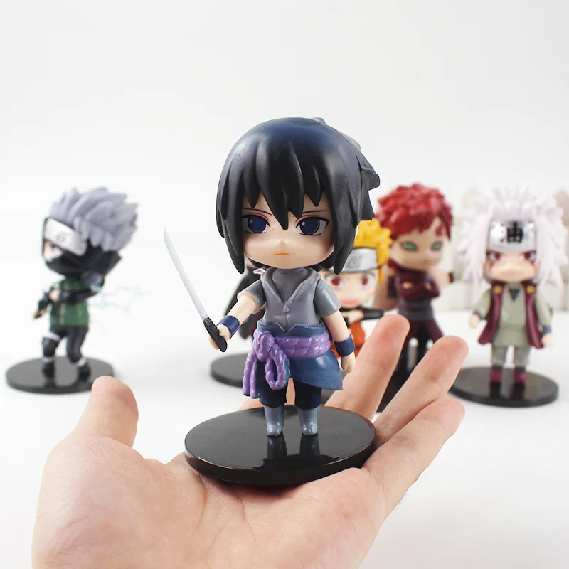 

6pcs/set 9.5-11cm Anime Q Version Dolls PVC Cartoon Model Figure Toys