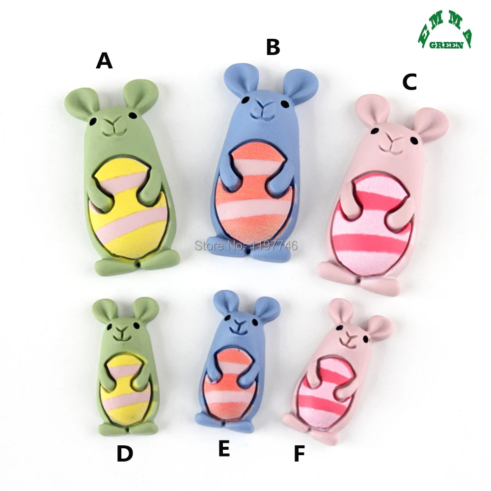 

Resin cartoon Marmot Flatback Slime charms beads 10pcs 24mm 35mm hair jewelry accessories phone DIY Scrapbooking Decorations