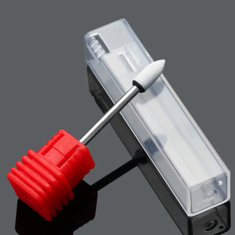 1PC 15 Type Ceramic Stone Burr Nail Drill Bits Cutter Machine for Manicure Apparatus Accessories Electric Files | Красота и здоровье