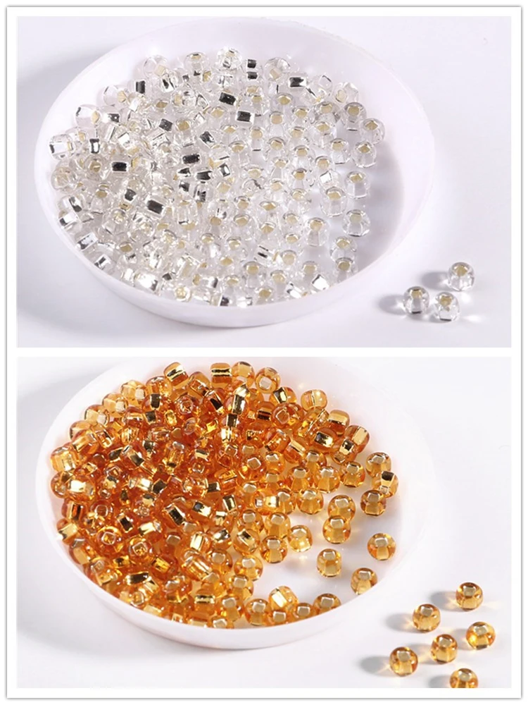 

10g 2mm/3mm/4mm Glass Seed Beads Square Spacer Glass Beads For Jewelry Making Handwork Tailor Diy Lentejuelas Bracelets Necklace