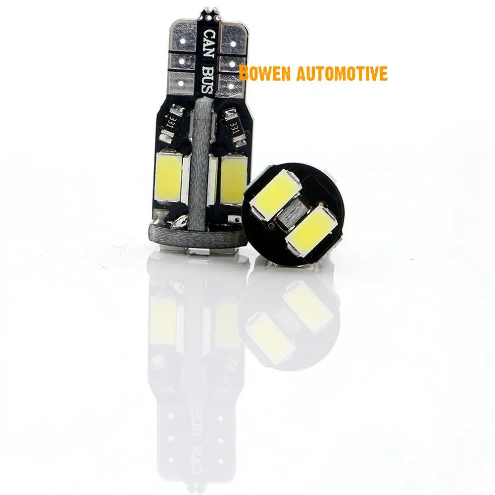 

LD 2X T10 automobile side marker lamp 10smd w5w reading lamp applicable to LED trunk lamp