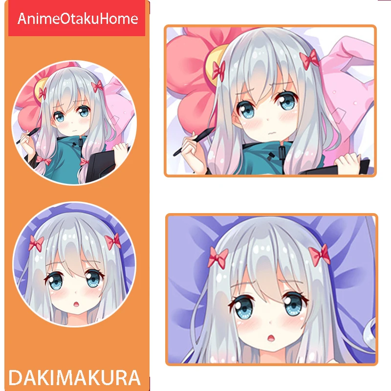 Аниме Eromanga-Sensei Izumi Sagiri Eromanga Sensei наволочка для подушки обнимающая подушка тела
