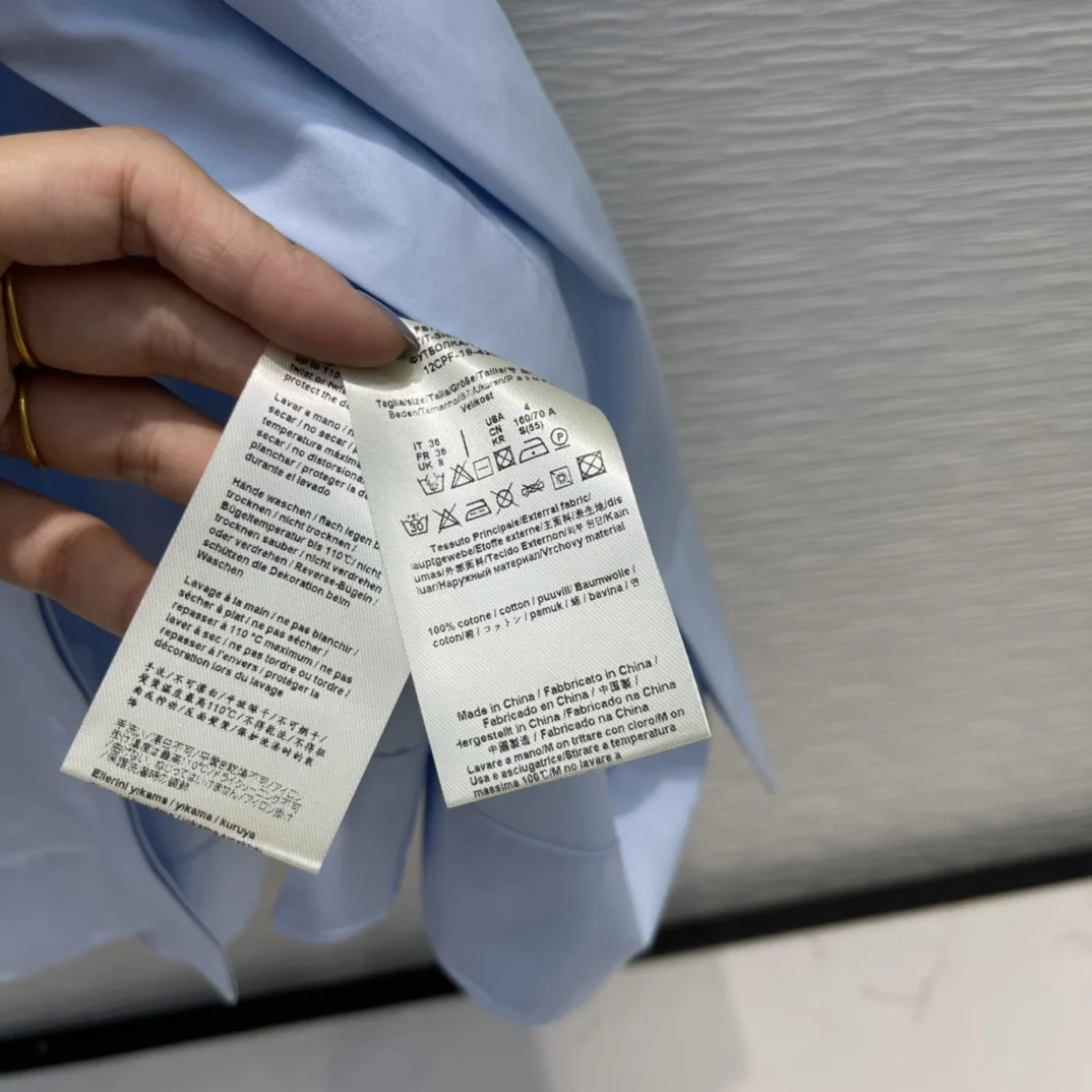 

Fashion Blue Dress for Women Summer 2021 Lapel Short Sleeve A-line Slim Dress High-end Brand Hollow Out Waist Cotton Dress Lady