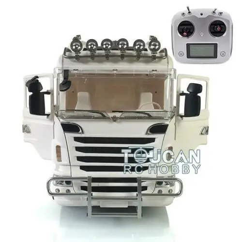 

1/14 LESU Tractor Truck 6*6 Metal Chassis ESC Light Radio Bumper Hercul Sca THZH1005-SMT5