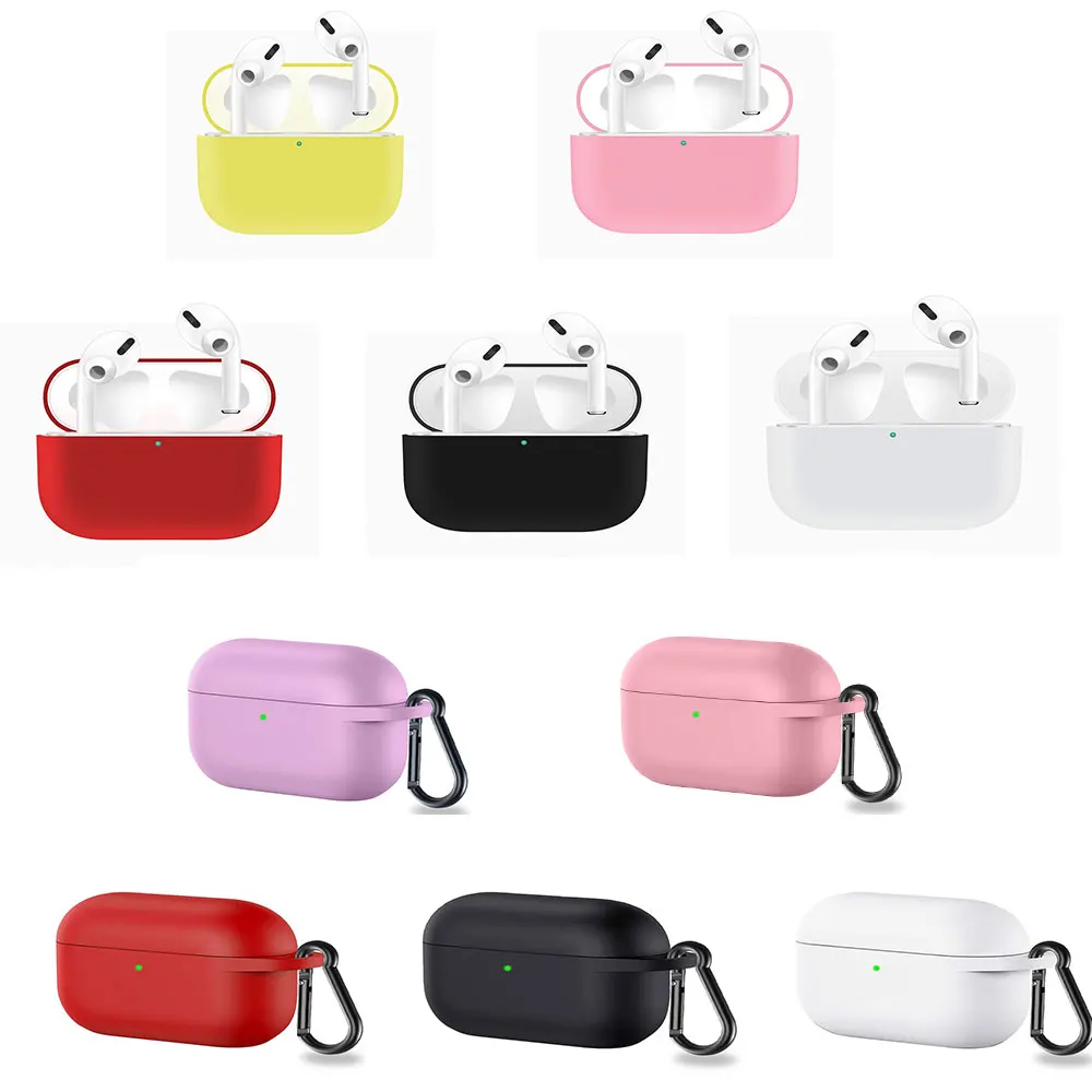 

Silicone Case For Airpods Pro Case Wireless Bluetooth For Apple Airpods Pro Case Cover Earphone Case For Air Pods Pro 3