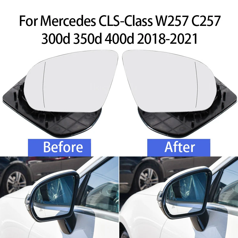 

Боковое зеркало заднего вида для Mercedes CLS-Class W257 C257 300d 350d 400d 2018-2021 левое и правое с подогревом