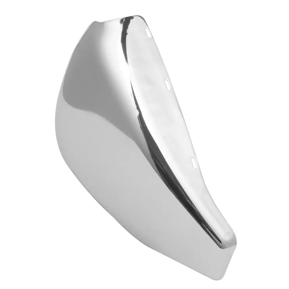 Мотоциклетная хромированная левая боковая крышка аккумулятора Подходит для Harley