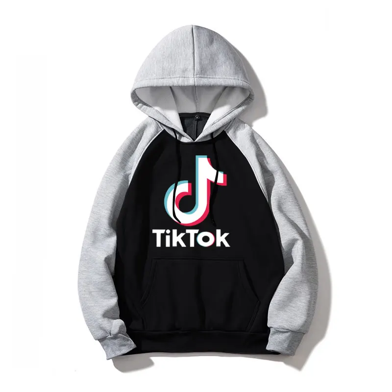 

Winter Pullover Hoodie Patchwork Hoodie Street Hip-hop Jogging Sweatshirt Man Plus Size