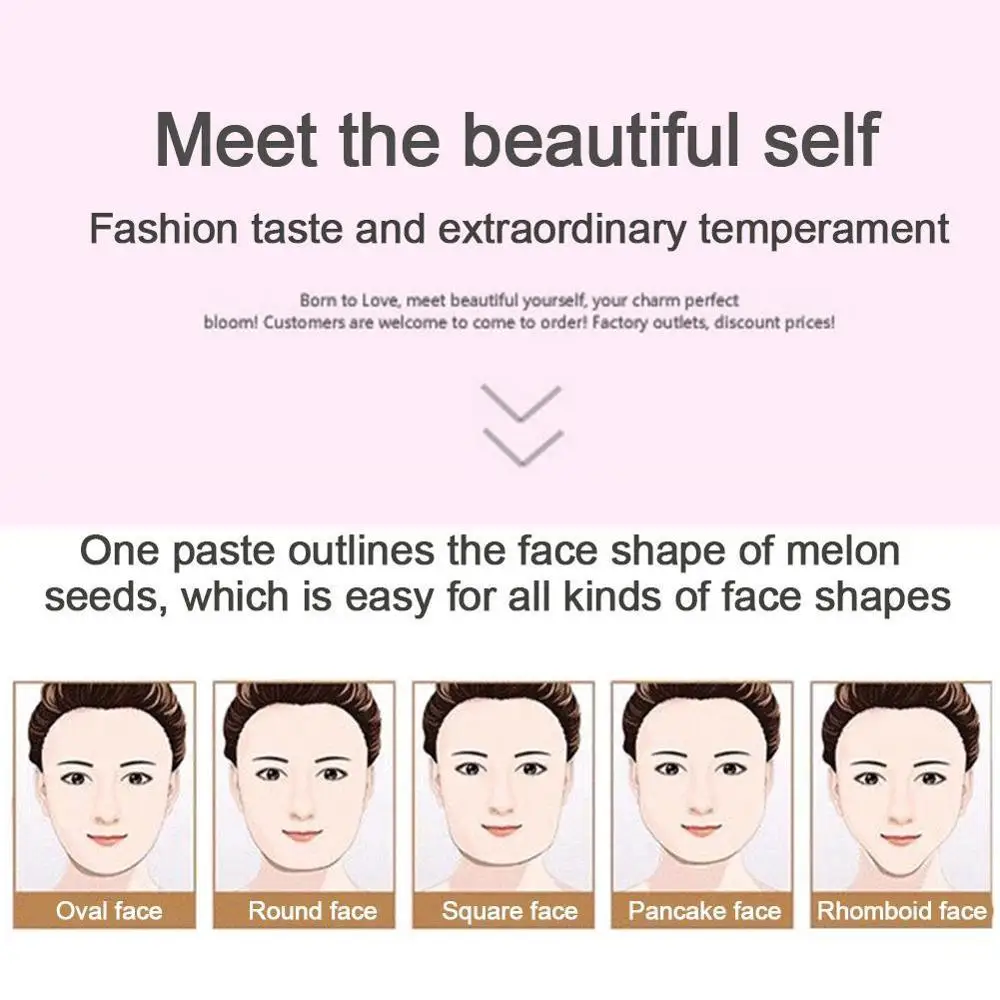 Невидимые тонкие наклейки для лица линия обвисшая кожа V образная клейкая лента