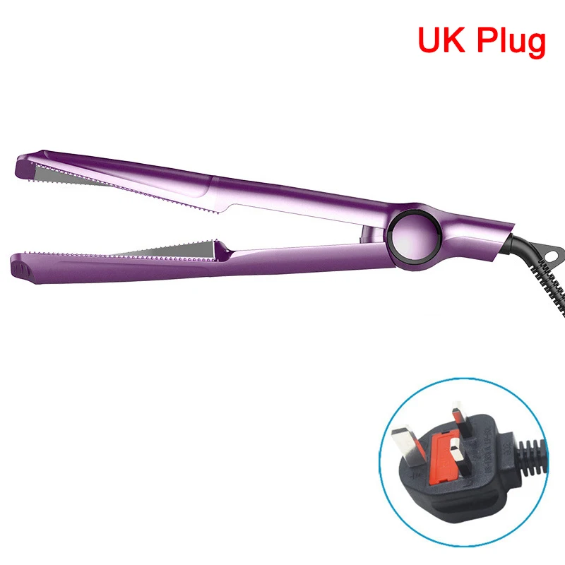 

2 in 1 Hair Straightener Hot Comb Straightener Iron Wand Twist Hair Styler Hot Comb Twistline MH88