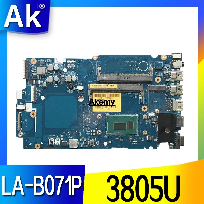 Для dell Latitude 3450 CN 019J9G 19J9G LA B071P материнская плата для ноутбука с SR210 3805U 100%