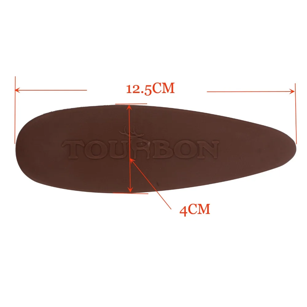 Tourbon Охотничий Тактический Страйкбол спортивный ружье Recoil Pad приклад резиновая накладка Нескользящая стрельбы оружейные аксессуары