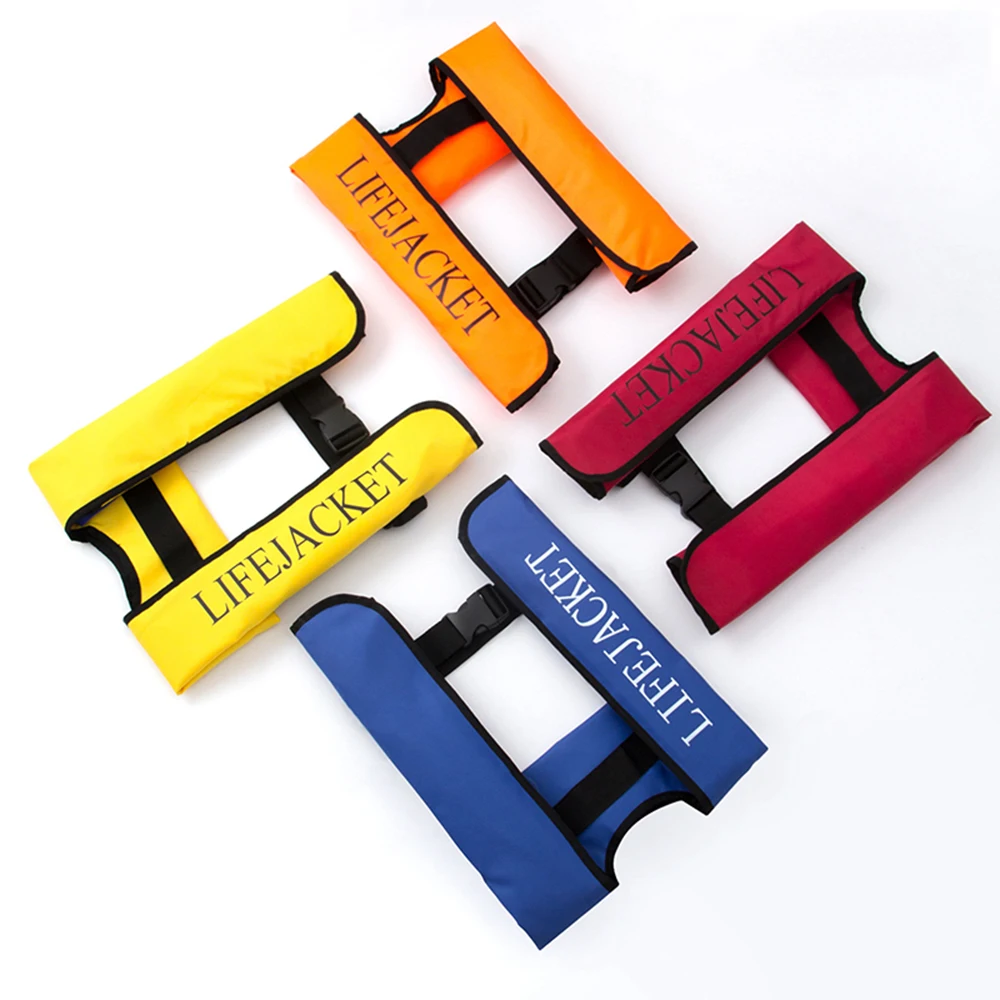 

Adult Life Vest Manual Inflatable Life Jacket Water Sports Swimming Beach Boating Fishing Survival Jacket Swimwear