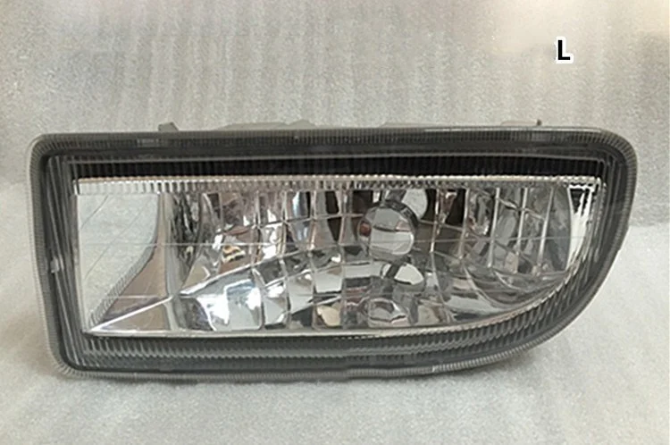 

eOsuns OEM halogen fog lamp front bumper light without bulbs and projector lens for Toyota Land Cruiser LC100