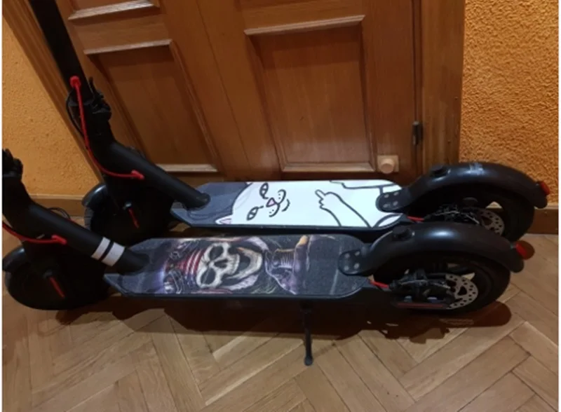 Скутер DIY педаль подножка лента наждачная бумага для XIAOMI Mijia M365 Электрический скейтборд скутер противоскользящие защитные наклейки для коньков
