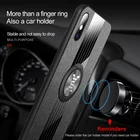 Новинка 360, тканевый чехол для iPhone 6, 7, 8 Plus, XR, X, XS MAX, чехол с металлическим кольцом-держателем, автомобильный Магнитный тканевый чехол для iPhone 11 Pro Max, чехол