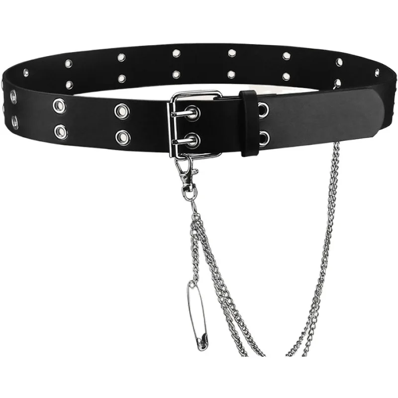 

Fashion Alloy women belt Belt Chain luxury for women belt PU New style fashion Pin Buckle jeans Decorative men belt