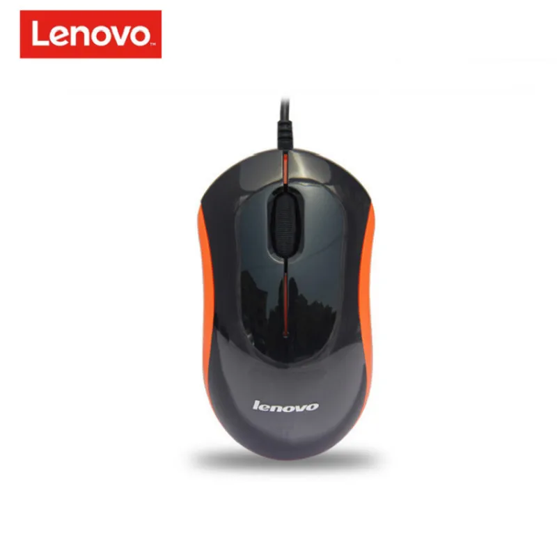 Оригинальная Проводная оптическая мышь Lenovo M100 мини usb геймерская игровая для