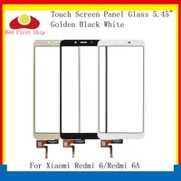 10pcslot touch screen for xiaomi redmi 6 6a touch panel digitizer sensor front lcd glass lens redmi 6a touchscreen replacement