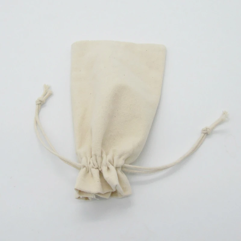 50 шт Холщовая Сумка на шнурке упаковка ювелирных изделий Свадебный