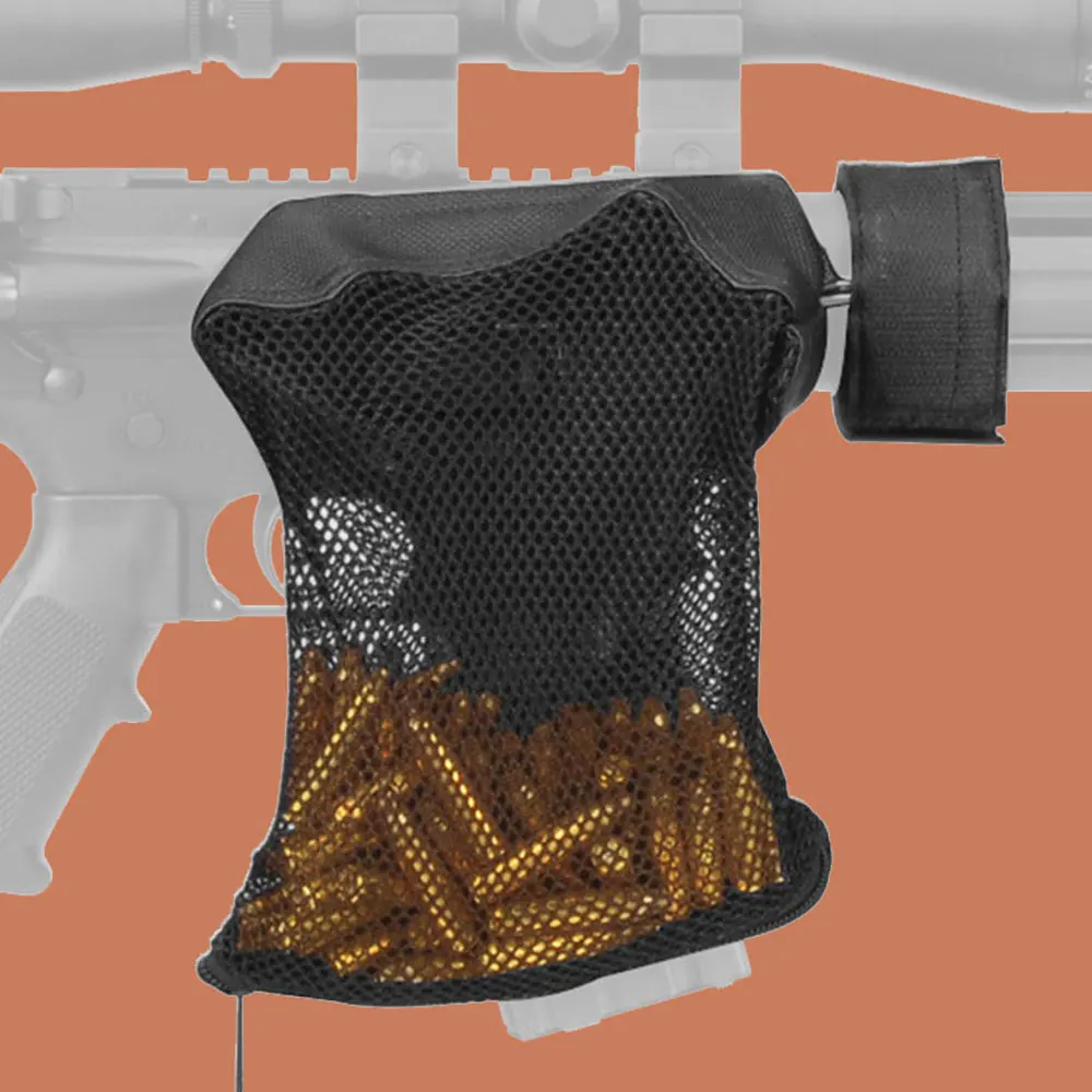 Тактический ар15 боеприпасы латунный корпус Ловец застежка на молнии быстрая