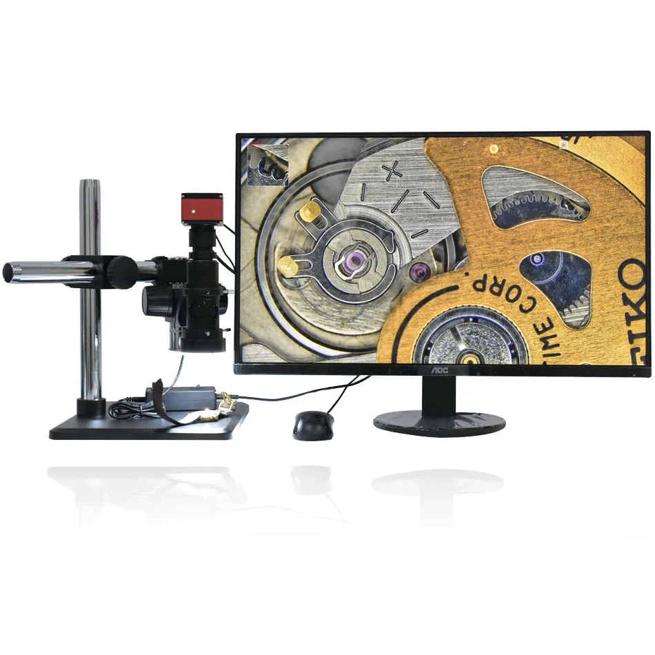 Сенсор Sony Full HD 4K 1080P промышленный электронный видеомикроскоп совместимый с HDMI