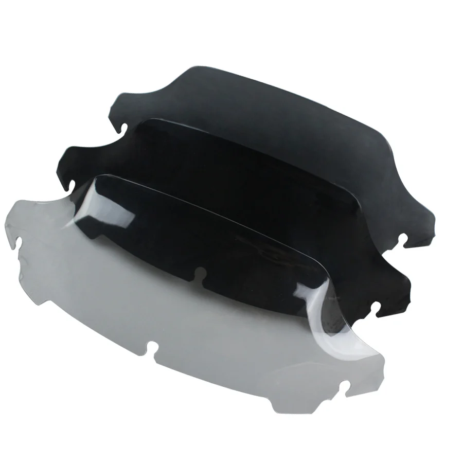 7 &quotчерный/дымчатый/прозрачный волнистый Верхний обтекатель ветрового стекла